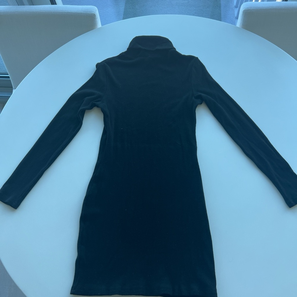 SHEIN Black Long Sleeve Dress